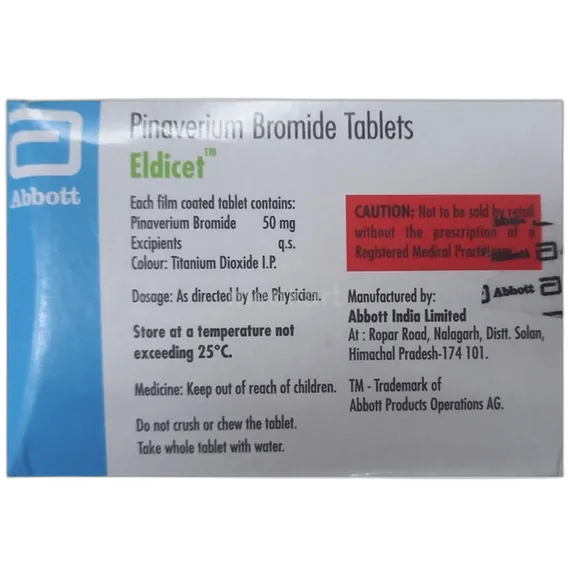 eldicet 50mg tablet 15's